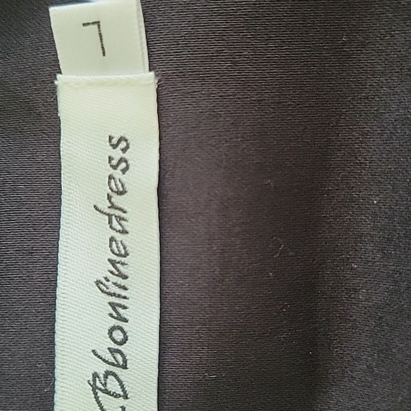 BBONLINEDRESS large black cotton midi dress - Picture 4 of 6